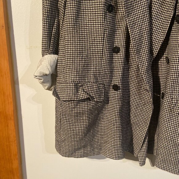 Vintage Houndstooth Blazer - Picture 3 of 6